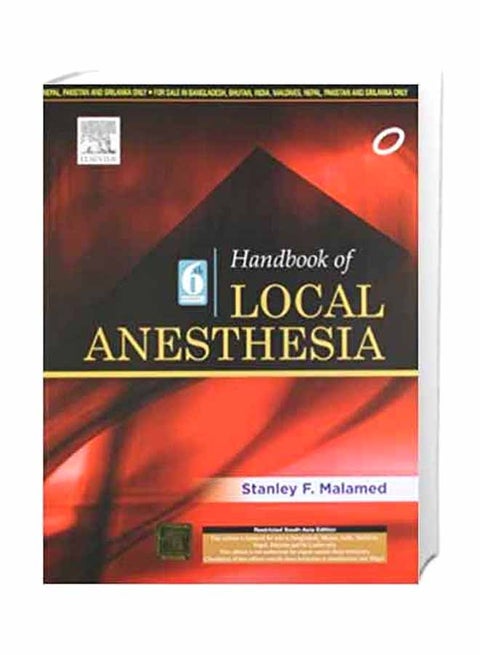 Handbook Of Local Anesthesia paperback english - 1-Dec-12