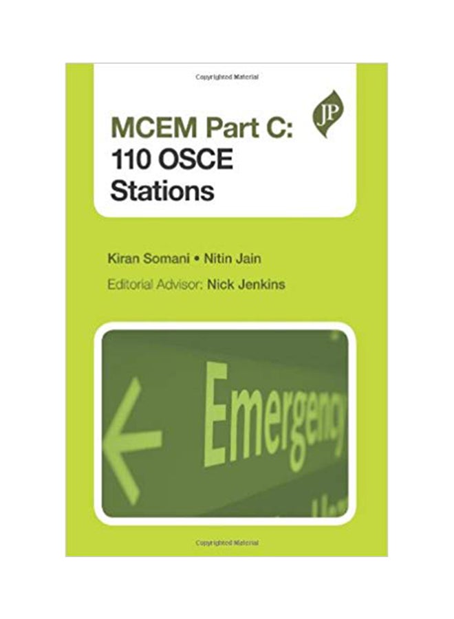MCEM Part C: 110 OSCE Stations Paperback English by Nitin Jain - 31-Aug-14 