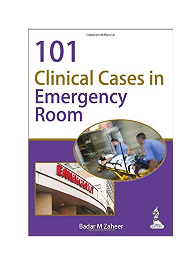 كتاب 101 حالة سريرية في غرفة الطوارئ غلاف ورقي الإنجليزية - 1-Jun-14
