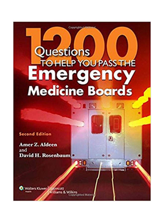 null - كتاب 1200 سؤال لمساعدتك على اجتياز اختبارات اتحاد طب الطوارئ غلاف ورقي الإنجليزية - 23 Jul 2012 - Image 1