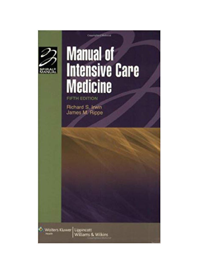 Manual Of Intensive Care Medicine Paperback English - 1-Jun-09 