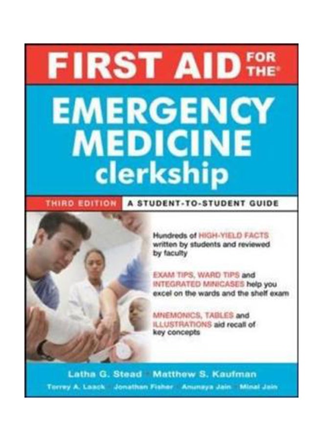 First Aid For The Emergency Medicine Clerkship Paperback English by Latha G. Stead - 2011 