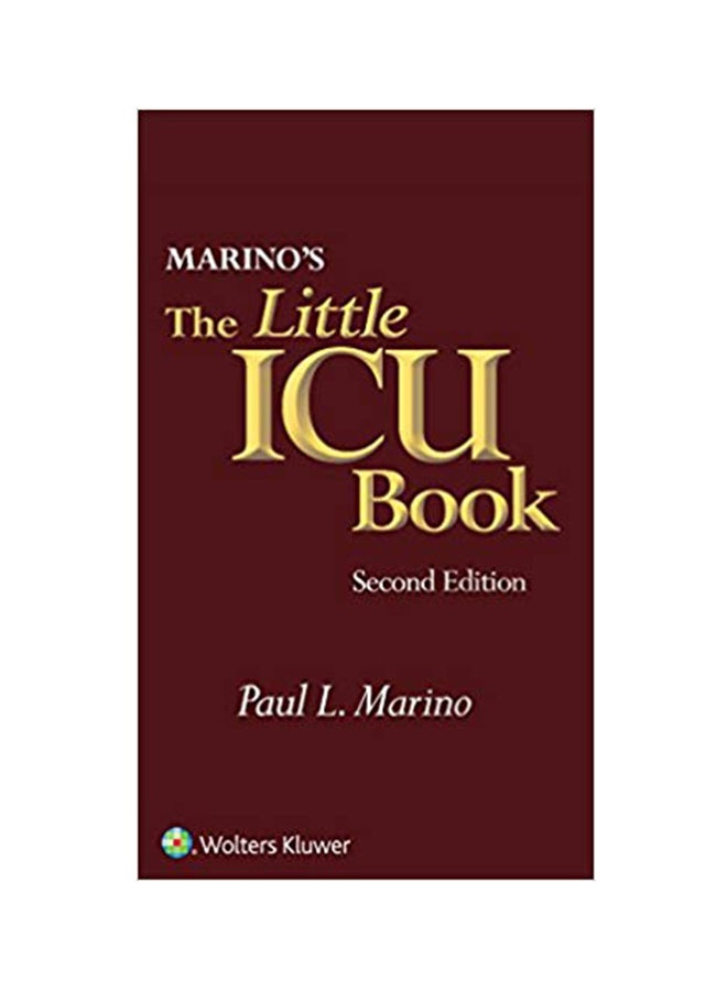 Marinos The Little ICU Book paperback english - 1-Jan-17 