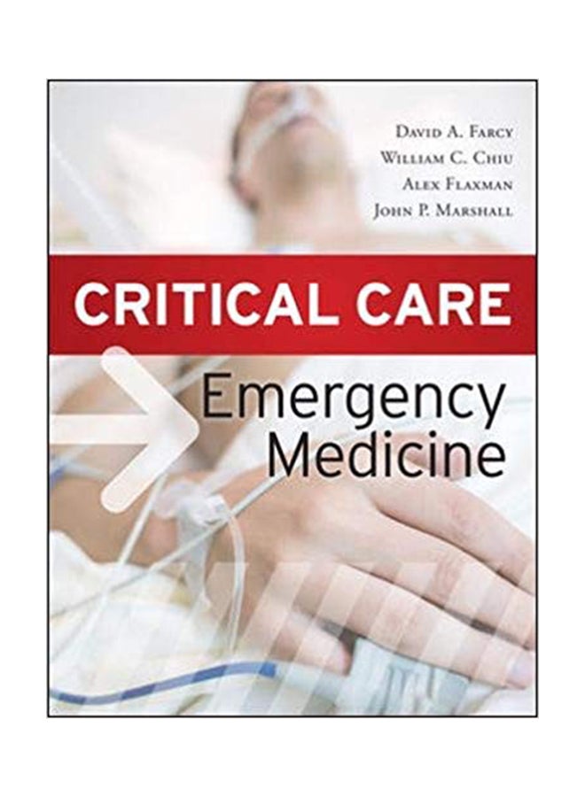 Critical Care Emergency Medicine Paperback English by David Farcy - 16-Dec-11 
