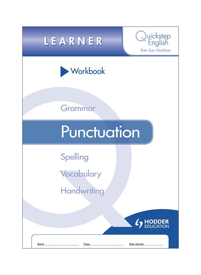 كتاب تمرين المتعلم كويك ستيب إنجليش: الترقيم طبعة المملكة المتحدة paperback english - 31-May-13