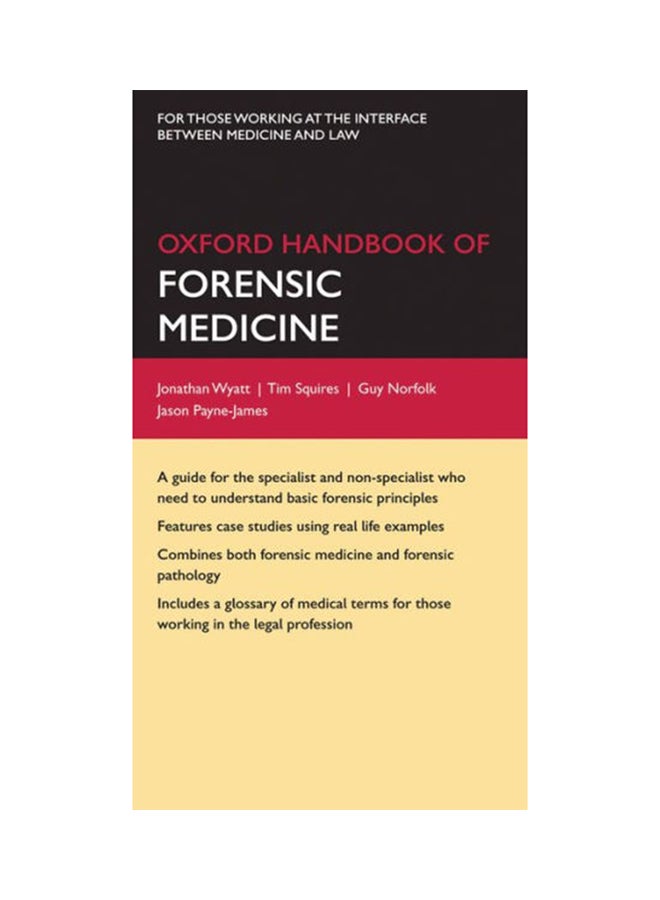Oxford Handbook Of Forensic Medicine Paperback English by Jason Payne-James - 8-May-11 