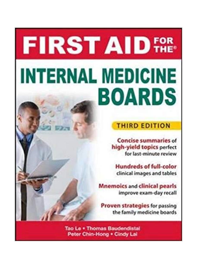 First Aid For The Internal Medicine Boards Paperback English by Peter Chin-Hong - 31-May-11 