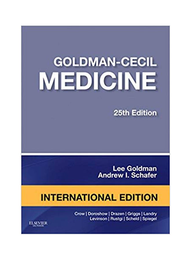 Goldman-Cecil Medicine Hardcover English by Andrew I. Schafer - 9-Jun-15 