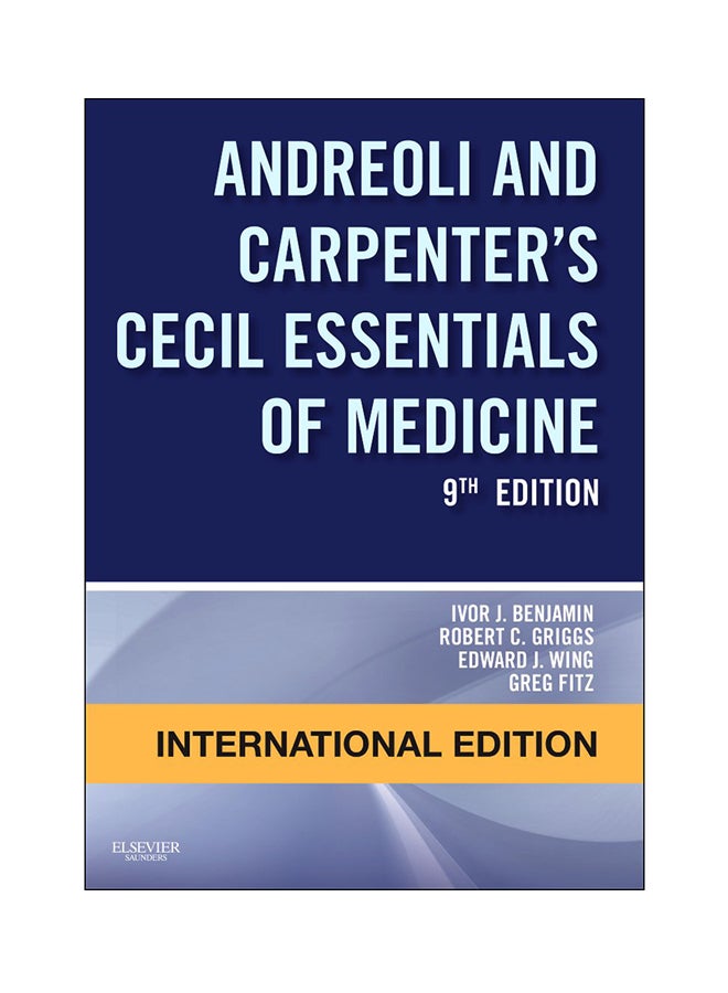 Andreoli And Carpenters Cecil Essentials Of Medicine Paperback English by Ivor Benjamin - 1-May-15 