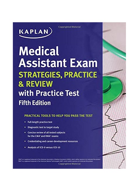 Medical Assistant Exam Strategies, Practice And Review With Practice Test paperback english - 3 Nov 2015
