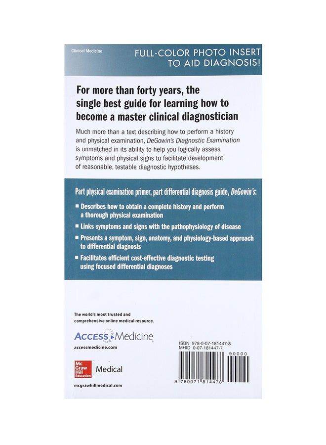 DeGowin's Diagnostic Examination Paperback English by Richard LeBlond - 5 Sept. 2014  - Image 2