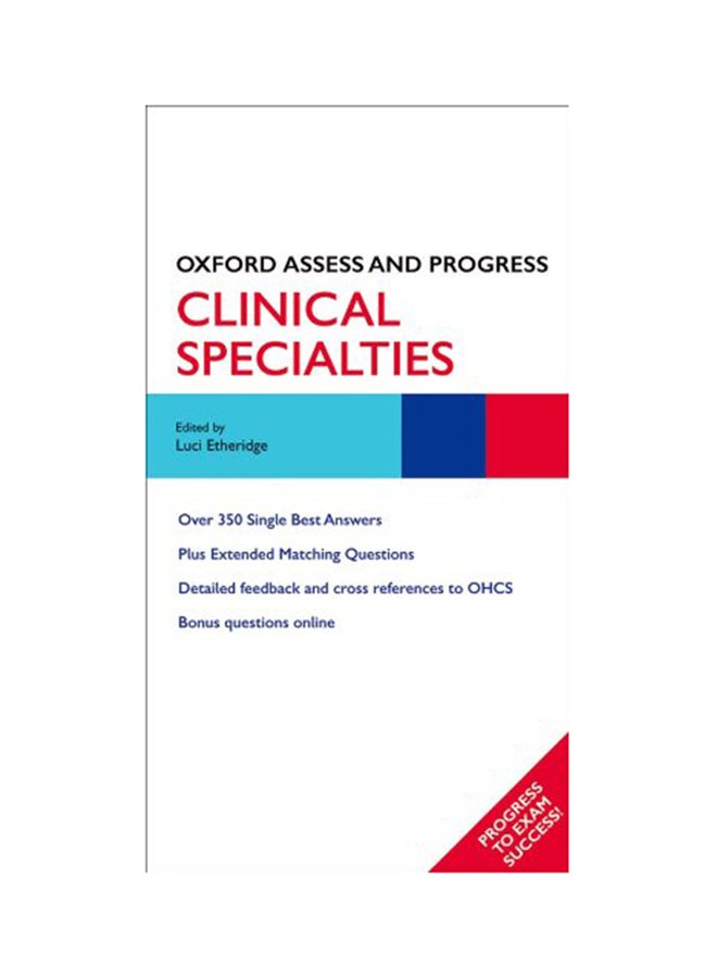 Oxford Assess And Progress Clinical Specialties Paperback English - 12 Mar 2010 