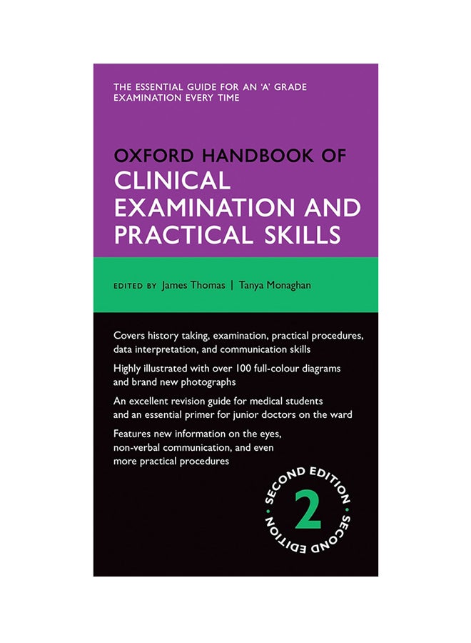 Oxford Handbook of Clinical Examination and Practical Skills Paperback English by James Thomas - 17 Sep 2014 