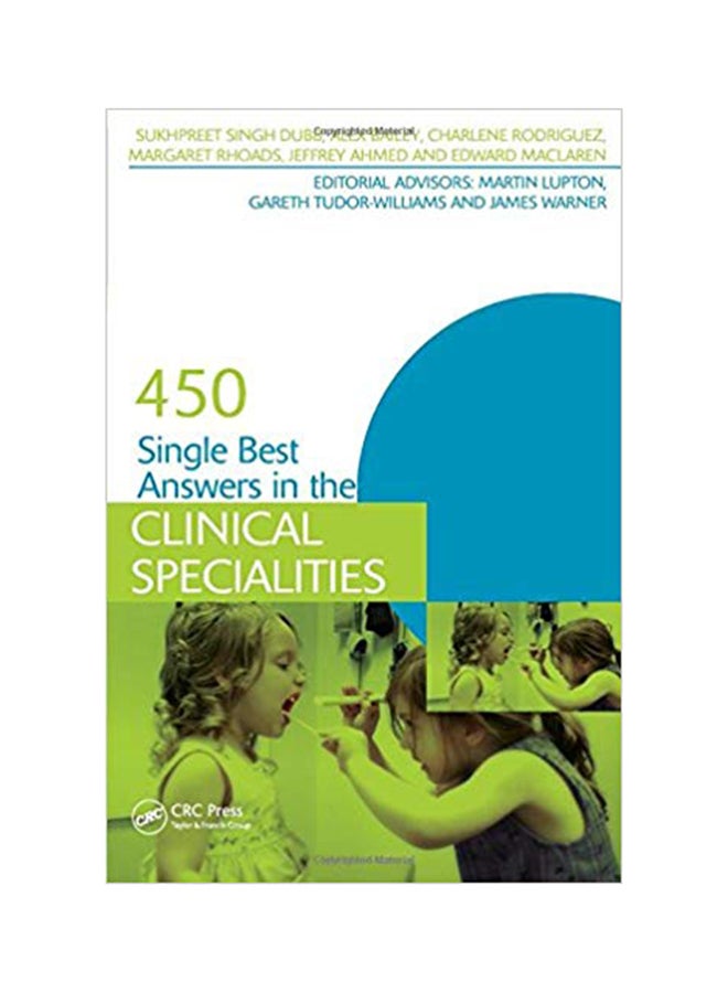 450 Single Best Answers In The Clinical Specialities Paperback English by Jeffrey Ahmed - 10 Oct 2012