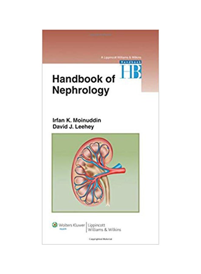 Handbook Of Nephrology Paperback English by David J. Leehey - 30 Mar 2013 