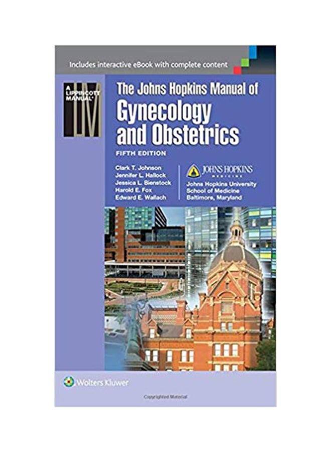 The John Hopkins Manual Of Gynecology And Obsetetric Paperback English - 05 Aug 2015 