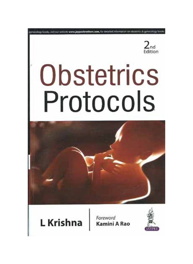 Obstetrics Protocols Paperback English by L Krishna - 38541 