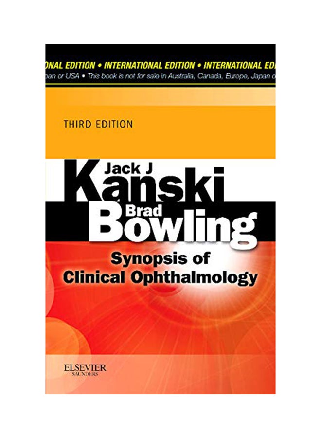 Synopsis Of Clinical Ophthalmology Paperback English by Jack J. Kanski - 11 Jan 2013 