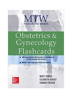 Master The Wards : Obstetrics And Gynecology Flashcards paperback english - 03 Jul 2017