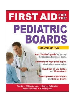 First Aid For The Pediatric Boards Paperback English by Alan Schroeder - 19 Jan 2010
