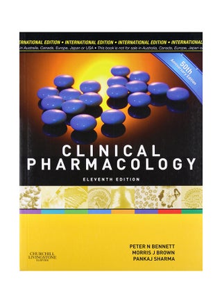 كتاب علم الأدوية السريري غلاف ورقي الإنجليزية - 30 Jul 2012 - v1542258641/N18944651A_1