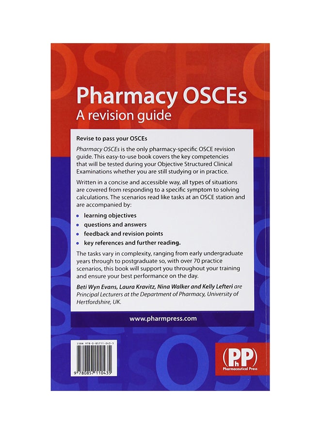 Pharmacy OSCEs: A Revision Guide Paperback English - 30 May 2013  - Image 2