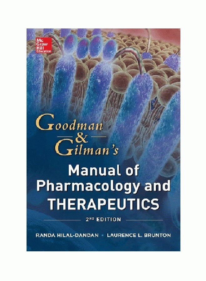 Goodman And Gilman's Manual Of Pharmacology And Therapeutics Paperback English by Laurence Brunton - 01/02/2014 