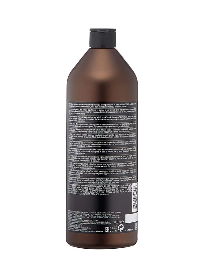 REDKEN Brews Mint Shampoo 300ml - Image 2