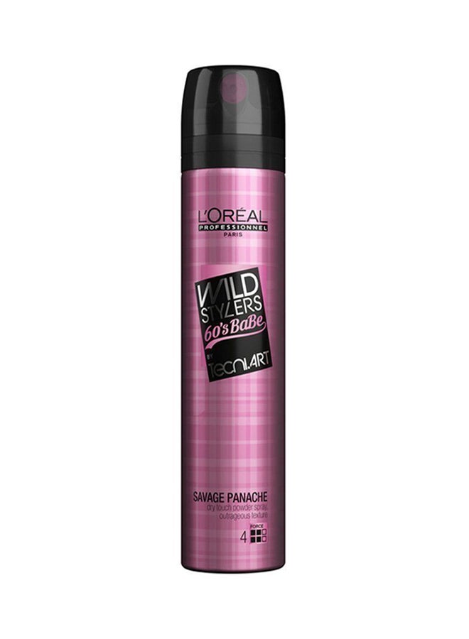 Wild Stylers 60'S Babe Tecni Art Finishing Hair Spray Pink 250ml