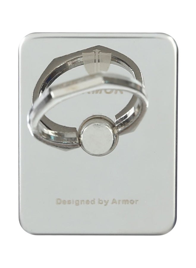ARMOR - Mobile Ring Holder Silver - Image 1