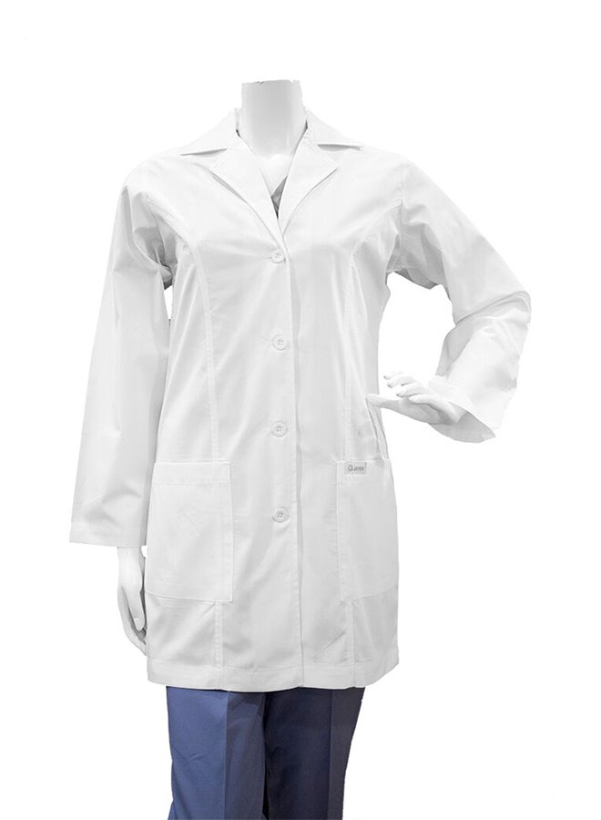 OXYGEN B70C Medical Lab Coat white  - Image 1