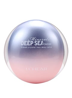 L'CHEAR Deep Sea Minerals Two-Way Cake Face Powder Ivory White/Natural Color  - Image 2