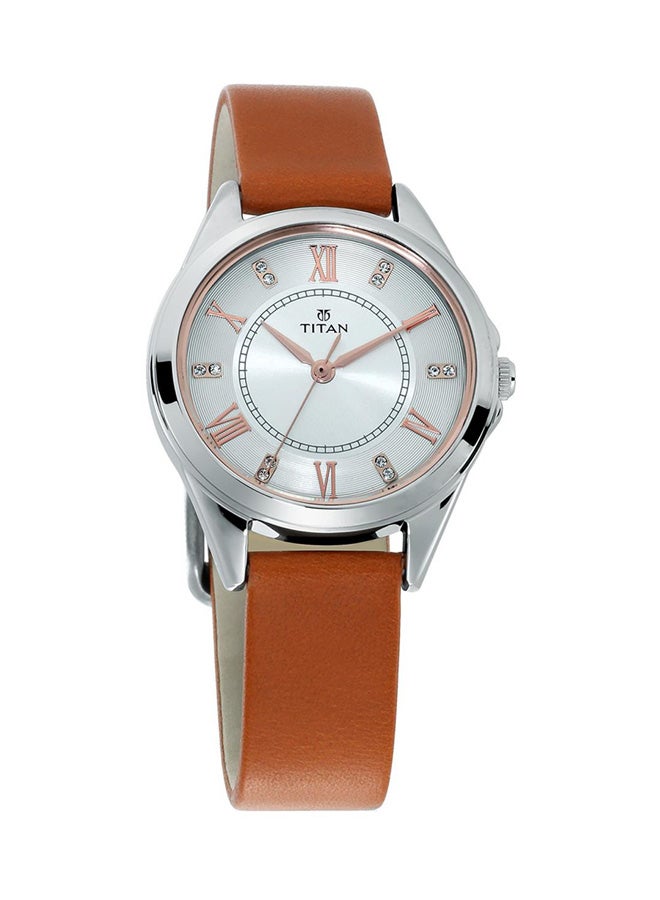 TITAN women Stone Studded Analog Watch 2565SL02  - Image 1