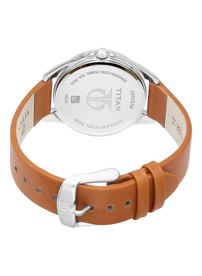 TITAN women Stone Studded Analog Watch 2565SL02  - Image 2