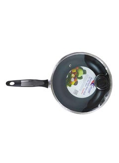 KAWASHI Sapphire Deluxe Frying Pan With Lid Black/Clear 16 cmcm  - Image 3