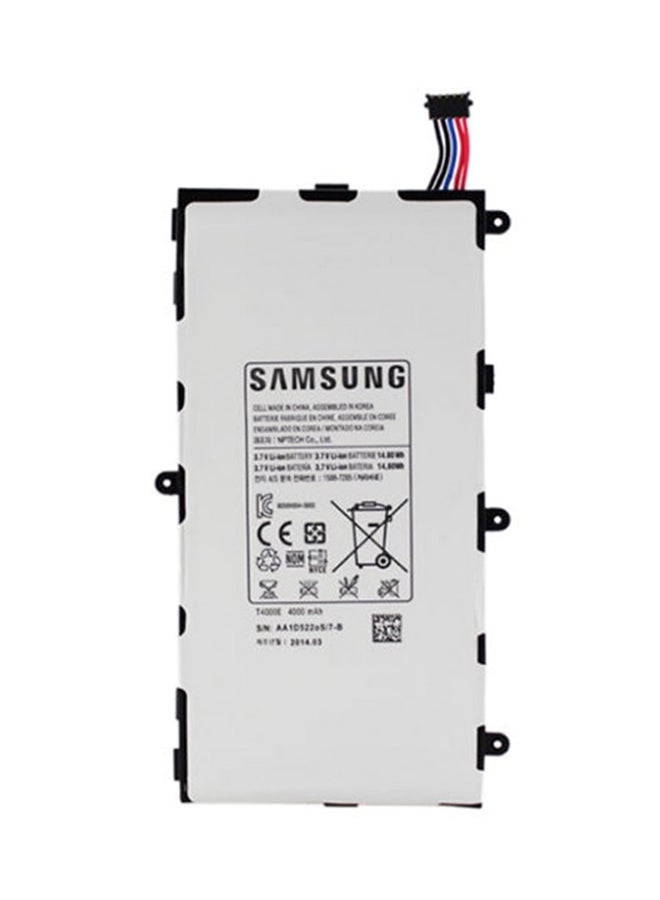سامسونج بطارية بديلة T4000E لجهاز سامسونج جالاكسي نوت 8 N5100 أبيض