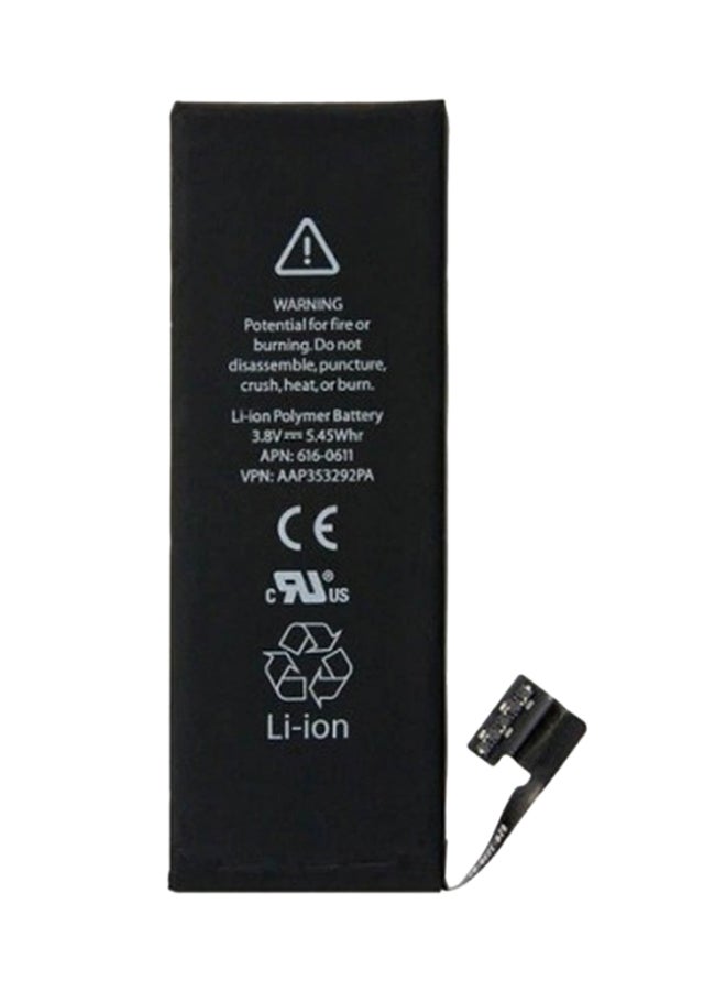 Generic - 616-0611 Replacement Battery For Apple iPhone 5S Black - Image 1