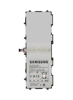 بطارية بديلة 1S2P طراز SP3676B1A لجهاز  سامسونج جالاكسي تاب 2 P5100 مقاس 10.1 بوصة أبيض