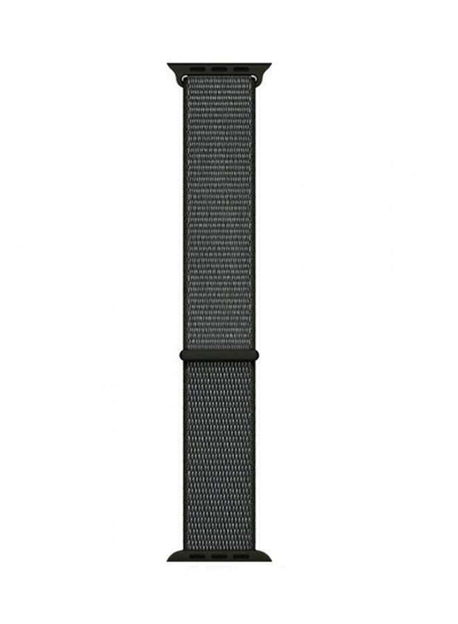 MARGOUN Replacement Band For Apple Watch Series 3/2/1 Black - Image 2