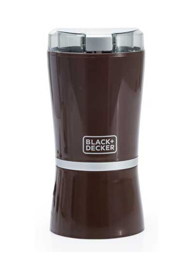 BLACK+DECKER Bean Mill Coffee Grinder 150W 150.0 W CBM4-B5 Brown/Clear  - Image 1