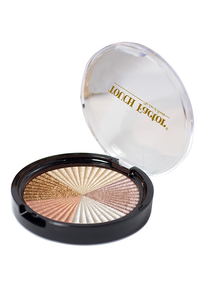Touch Factor 5 Colour Face Highlighter Multicolour  - Image 2
