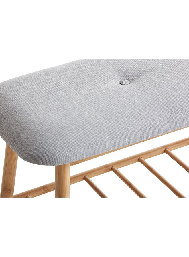 JYSK - Vandsted Bench Grey/Beige - Image 1