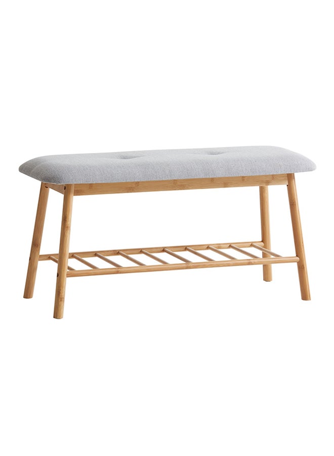 JYSK - Vandsted Bench Grey/Beige - Image 1
