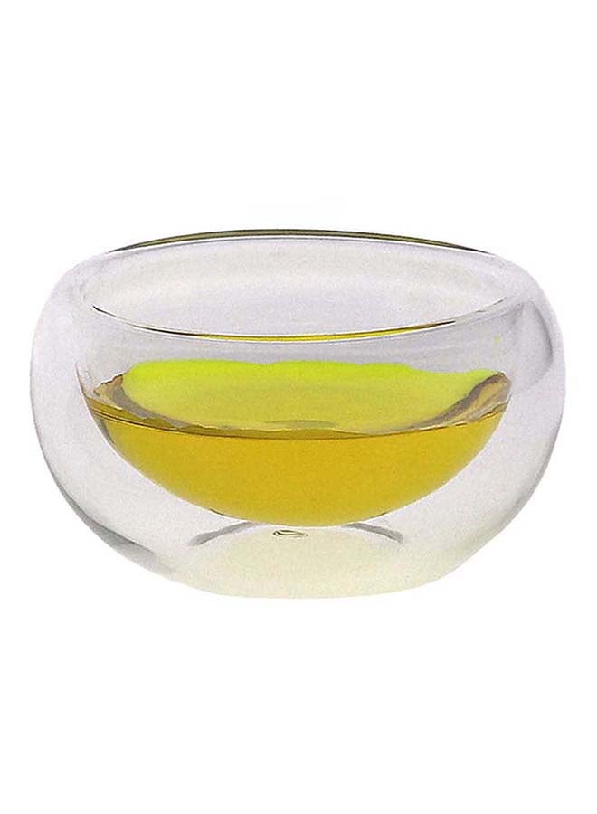 لي يينج طقم أكواب شاي زجاجية مزدوجة الطبقات مكون من 12 قطعة شفاف 20ملليلتر - Image 1