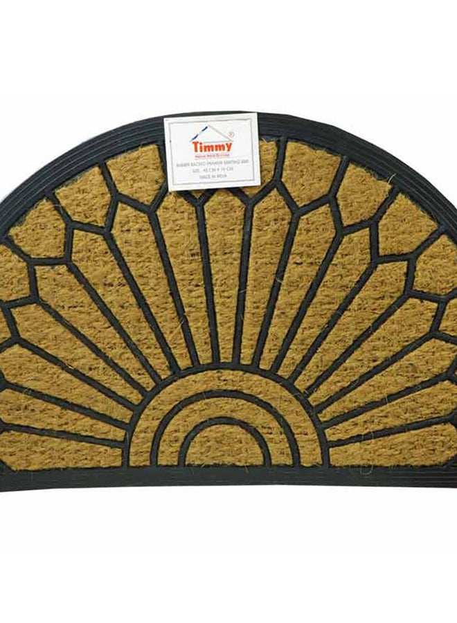 Timmy Classic Woven Door Mat Brown/Black 45x75cm - Image 2