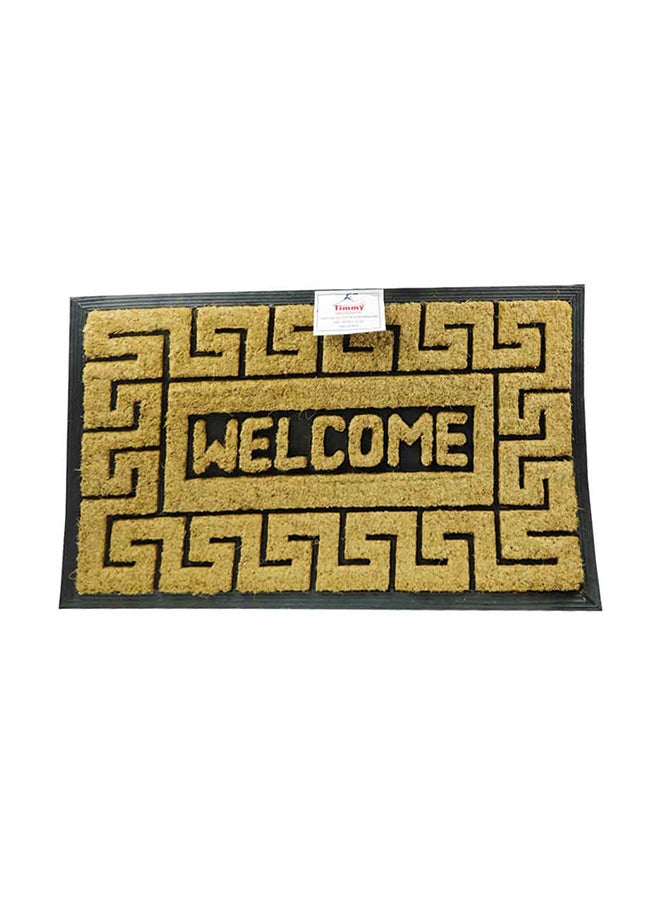 Timmy Classic Door Mat Brown/Black 45x75cm - Image 1