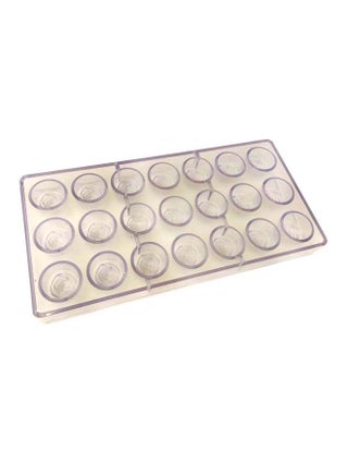 Rose Shaped Chocolate Molding Tray Clear 2x13x27centimeter - v1542375419/N19520199A_1