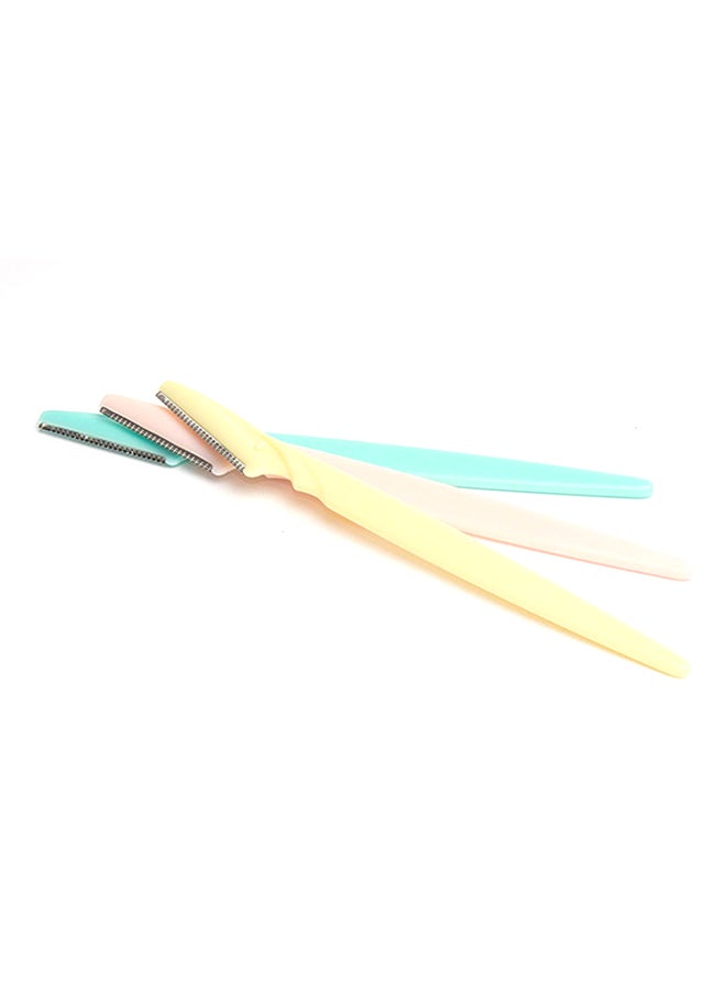 Tinkle 3-Piece Eyebrow Sharpener Yellow/Pink/Green  - Image 2