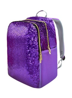 BLACKSTONE Reversible Sequin Backpack Purple  - Image 1