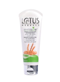 Lotus Whiteglow Oatmeal And Yogurt Skin Whitening Scrub 100grams  - Image 1